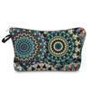 Portable Mandala Flower Makeup Bag Multi Functional Large Capacity Pouch Wash