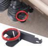 Carbon Steel+ABS Car Central Control Gear Shift Right Side Water Cup Holder Accessories For Toyota LC71 LC76 LC79 2007-2022
