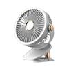 USB Rechargeable Portable Clip-On Desk Fan for Dorms