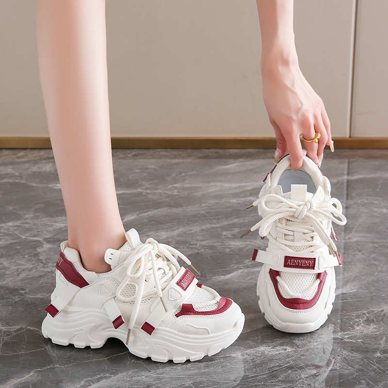 Spring Tied Woman Luxury Shoes Casual Sneakers Black Tennis Woman Sport Shoess High Quality Design Krasovki Funky Novelty