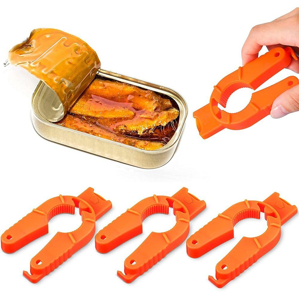 Effortless Anti-rust Manual Adjustable Can Opener Bottle Opener Kitchen Tool Jar Lid Gripper