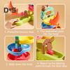 Kids Ball Shoot Track Toy with Scoreboard Balls Hammer Ball Electric Press Launcher with Rolling Ball Slide Educational Toddlers Boys Girls Ball