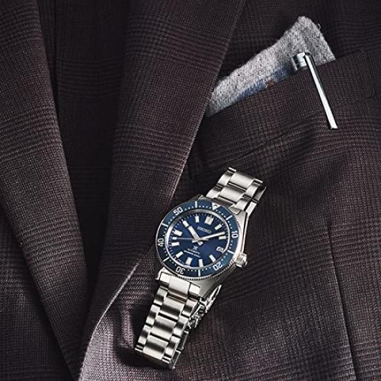 Seiko Prospex 1965 Mechanische Taucheruhr, modernes Design, exklusives Modell SBDC163, mechanische Uhr, Königsblau, Herrenuhr [Core Exclusive]