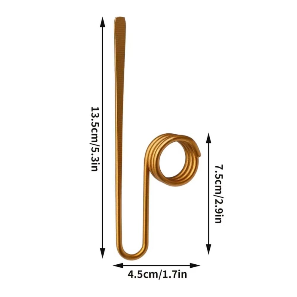 Exquisite Ring Bookmark Creative Thumb Book Page Holder Funny Finger Ring Book Opener Holder  Gift