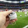 Keychain Pendant 3D Printing Precision Texture Football Basketball Tennis Sport Themed Key Chain Stress Relief Accessory
