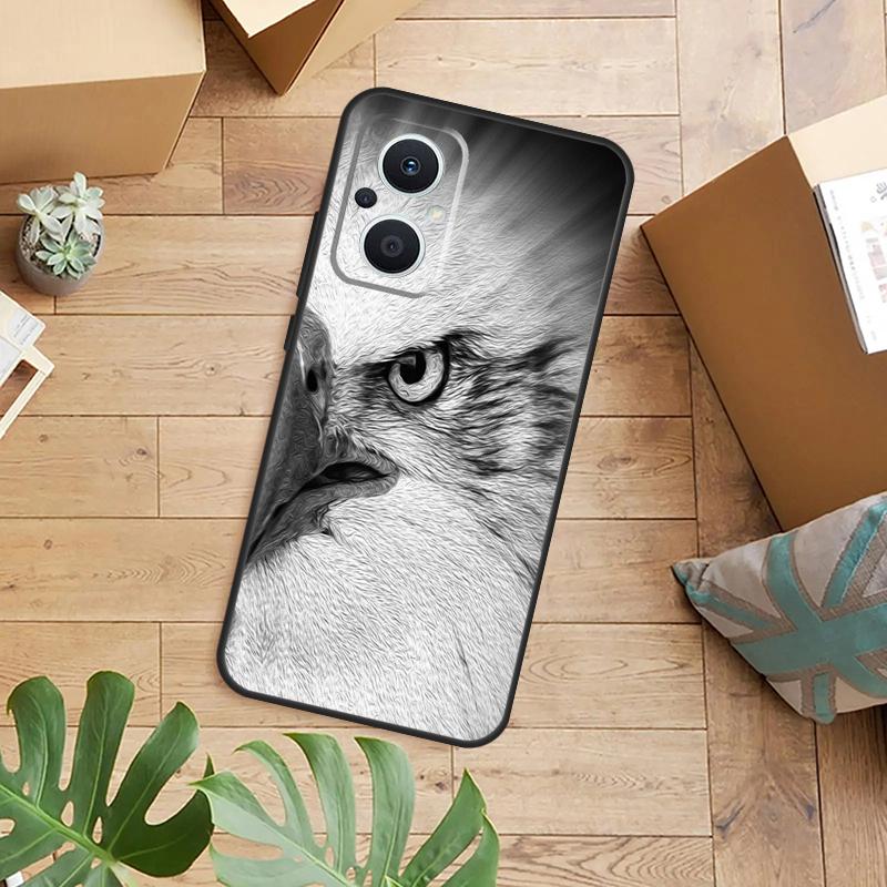 Animal Lion Wolf Tiger Eagle Phone Case For OPPO Reno 14 13 12 11 F 10 Pro 8T 8 Lite OPPO Find X9 X8 X6 X5 Pro Back Cover