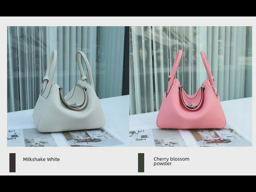 2025 Vielseitige Sommer-Arzttasche aus Lindy-Rindsleder: Damen-Schulterhandtasche aus echtem Leder