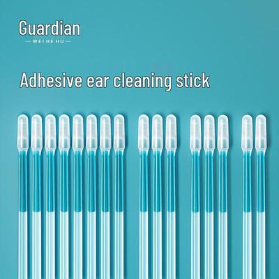 Sticky Ear Pick - Ear Cleaning Tool with Cotton Swab