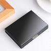 Stainless Steel 10-Card Metal Wallet & Case for Credit/Business Cards