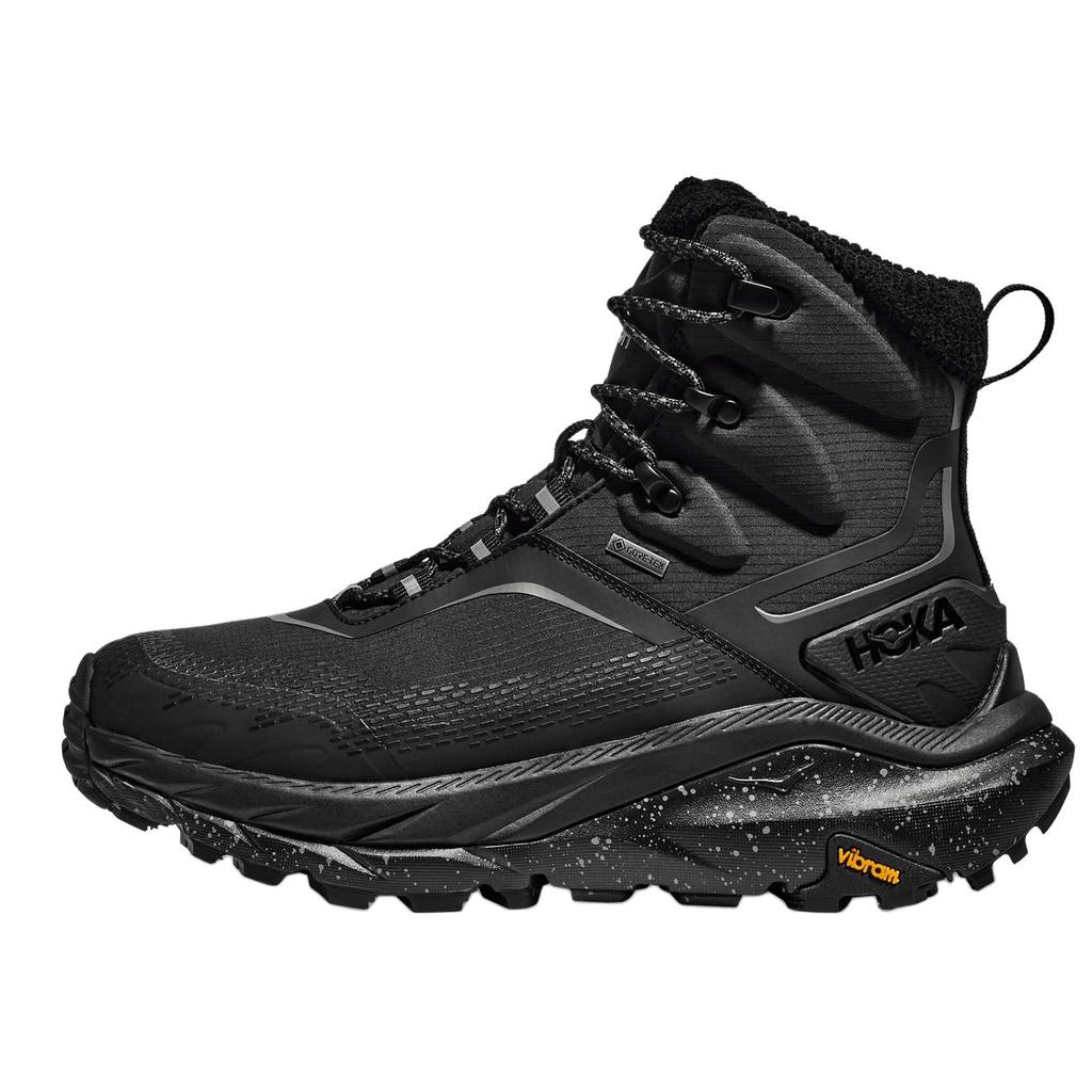 HOKA One One Kaha 2 Frost Gtx Мягкие Удобные Нескользящие Прочные Высокие Походные Ботинки Женские Походные Ботинки Черные 1155195-BBLC