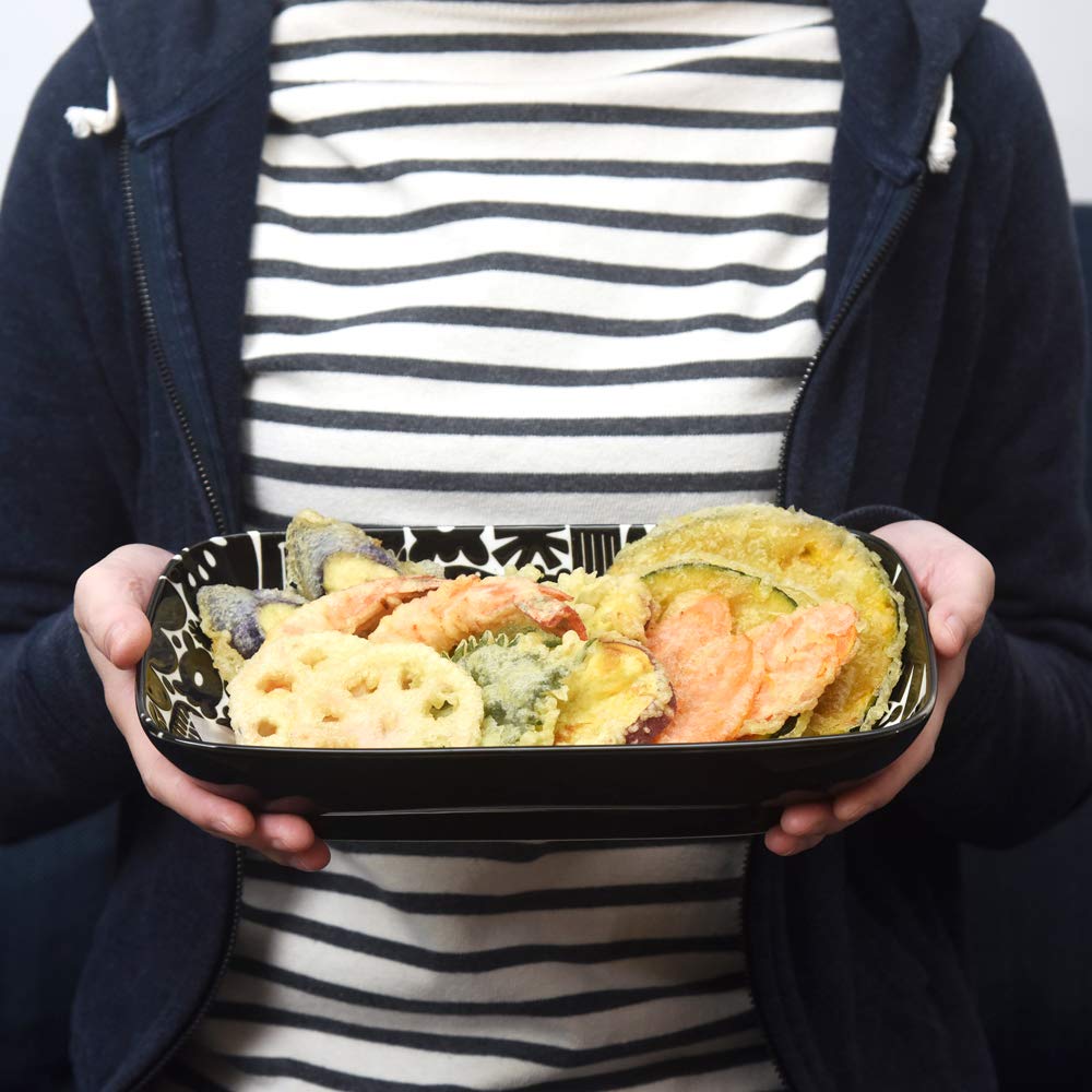 Natural69 Utopia Long Deep Natural69 Hasami Ware Utopia Long Deep Square Microwave and Dishwasher Made In Animal Japanese or Special Occasion Natural