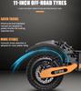 GT08 Electric EU NEW Folding Scooter For Adult 5600W Motor 60V 27AH E-Scooter 11 Inch Vacuum Off-Road Tires Off-Road Escooter