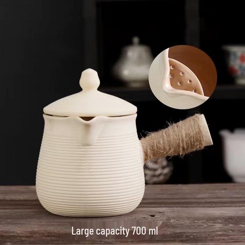 Shangqi Ceramic Side Handle Tea Kettle