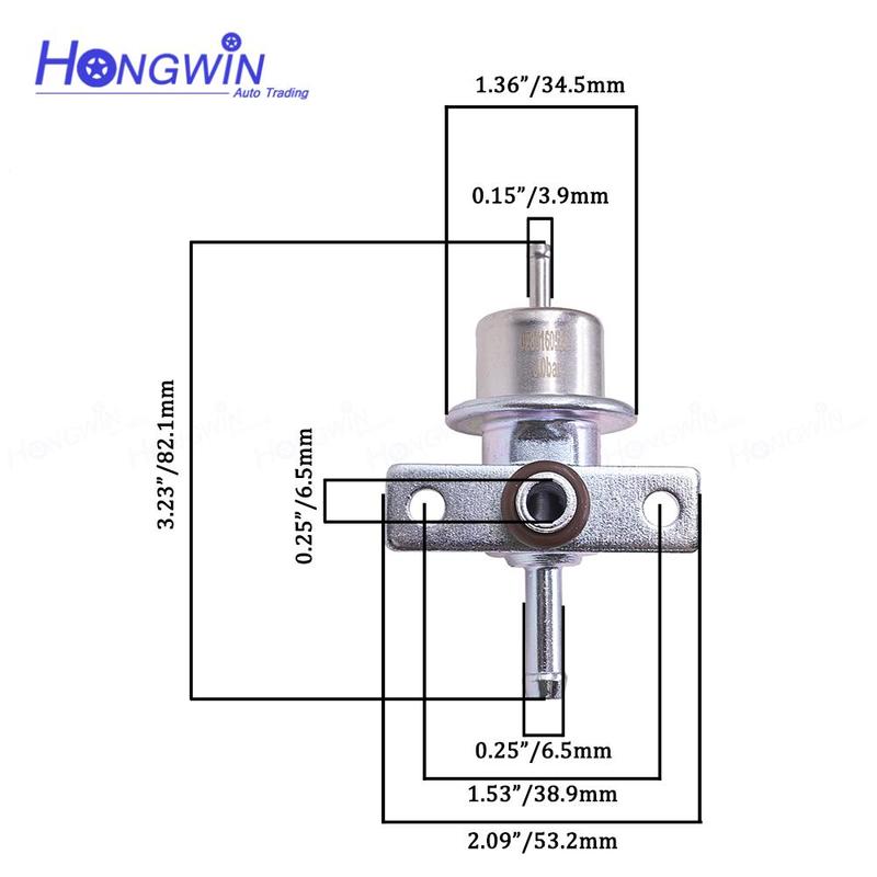 0280160554 Fuel Pressure Regulator 0 280 160 554 For Volvo S40 V40 95-04 S40 S70 C70 98-05 850 91-87 2.0L 2.4L 1270570 280160554