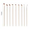 3/7/9 Makeup Brushes Set Blade Eyeliner Brush Eyebrow Brushes Portable Fine Oblique Head Eye Liner Eyebrow Brush Makeup Tool
