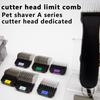8 Piece Stainless Steel Pet Grooming Comb Attachment Set Suitable for A5 Type Knives Adapters Animal Limit Comb for Grooming