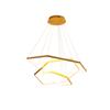 Minimalist Light Luxury Living Room Chandelier Villa Duplex Building Pendant Lamp LED Restaurant Stainless Steel Hanging Fixture