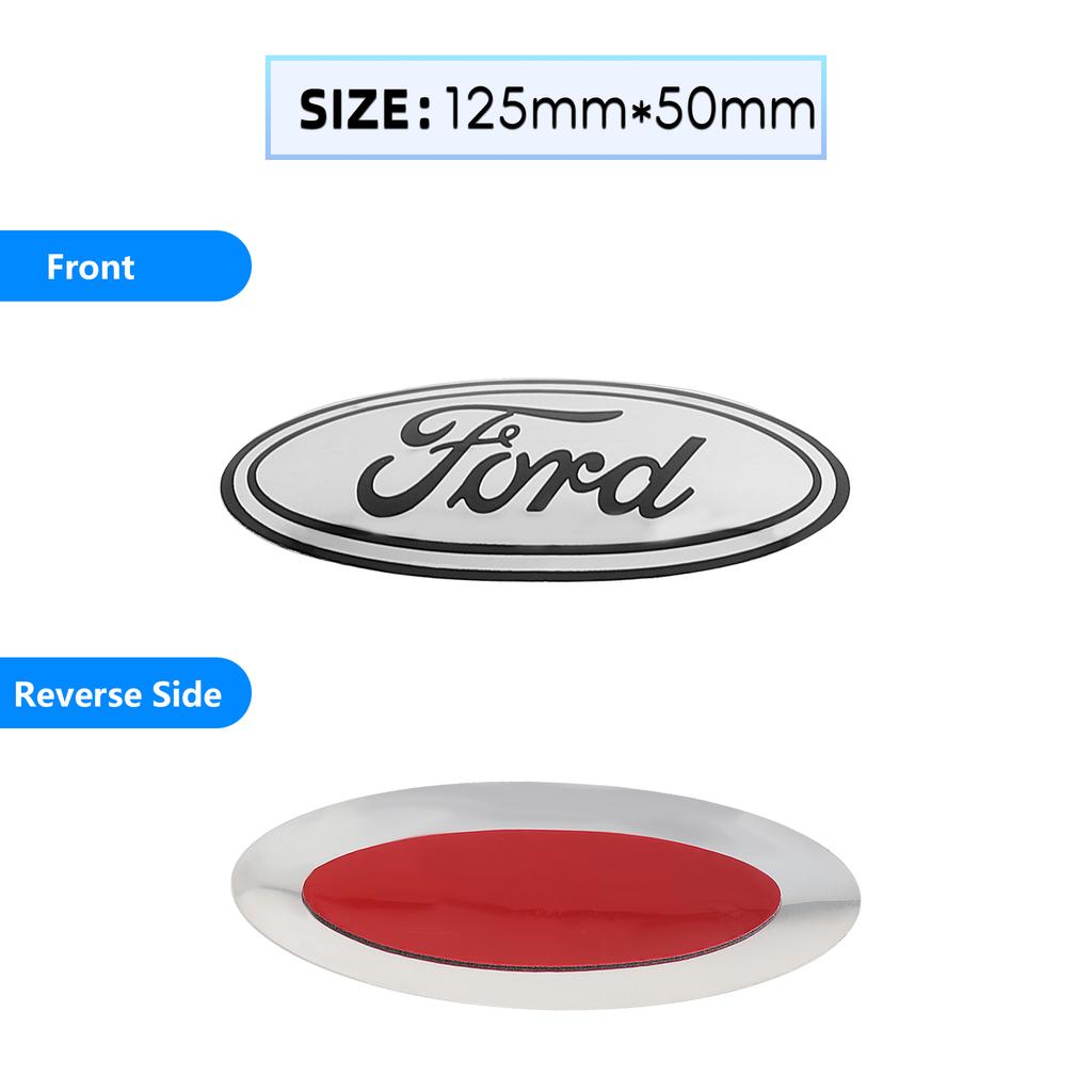 Car Front Hood Emblem Sticker Bonnet Trunk Sticker For Ford EcoSport Mustang Fiesta Focus 3 Escort Explorer Mondeo Falcon Tierra CVY1