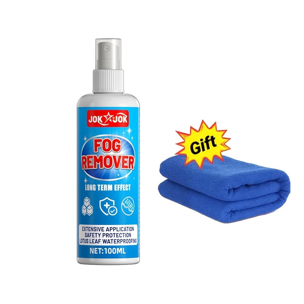

JOKJOK 100ml Nano Anti-Fog Spray for Car Windows, Windshields & Mirrors – Quick-Dry De-Fogging Solution with Long-Lasting Protec Antifogging