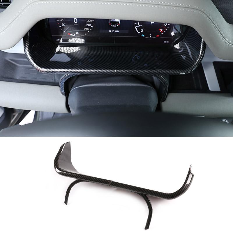 ABS Carbon Fiber For Land Rover Defender 110 2020-2026 Car Interior Modification Protection Cover Decorative Patch Accessories