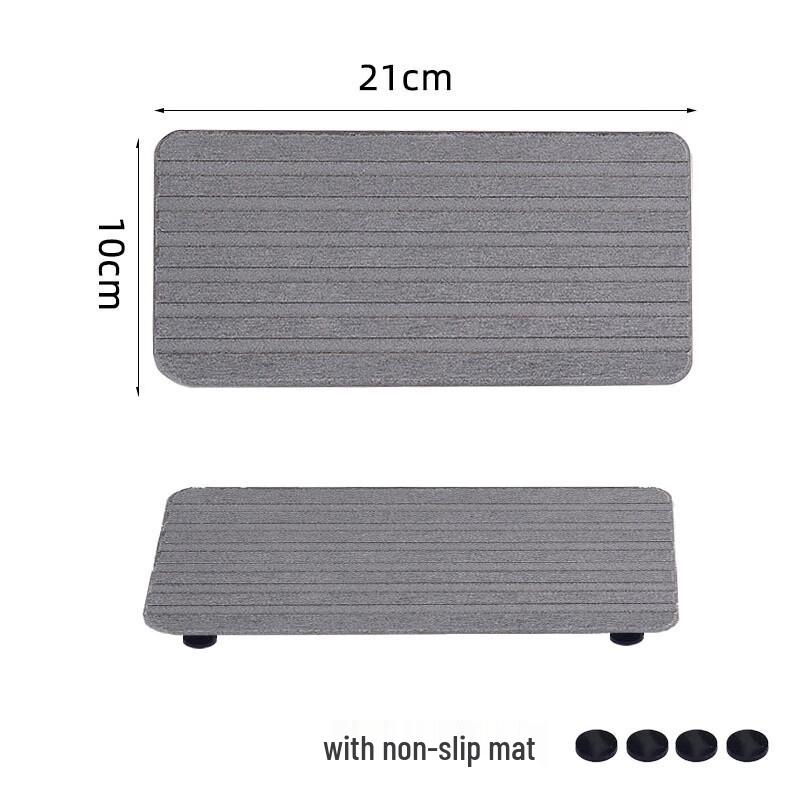 Diatomaceous Earth Absorbent Coaster Mat