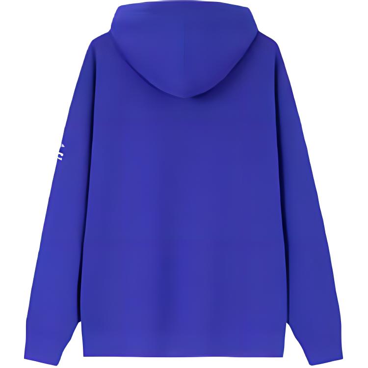 Anta Antibacterial Hooded Comfortable Versatile Pullover Long Sleeve Sweatshirt Men Sweatshirt Deep-Blue 152340721-3