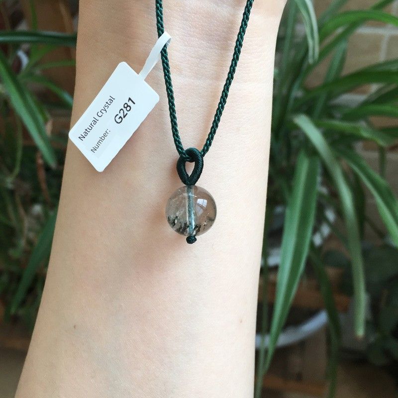 

Натуральные кристаллы хлорита Рог изобилия Многослойные хрустальные переливные бусины