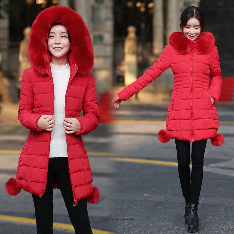 Buy Womens Winter Jackets And Coats Warm Hooded Down Cotton Padded