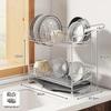 Qin Chen 304 Stainless Steel Kitchen Dish Rack