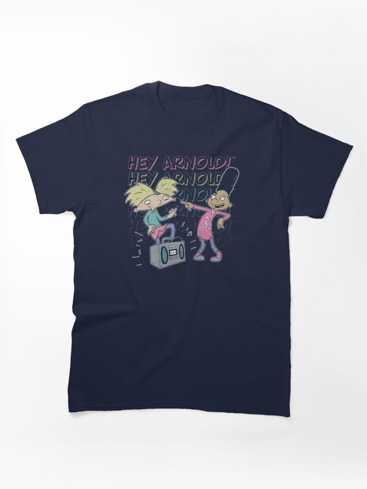 Hey Arnold! Hey Arnold! Arnold And Gerald Boombox Classic Unisex T-Shirt