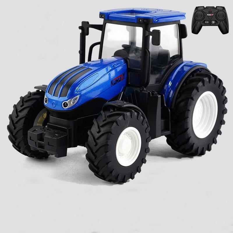 2.4g Alloy Rc Farmer Engineering Tractor Toy For 4-6 Years Kids