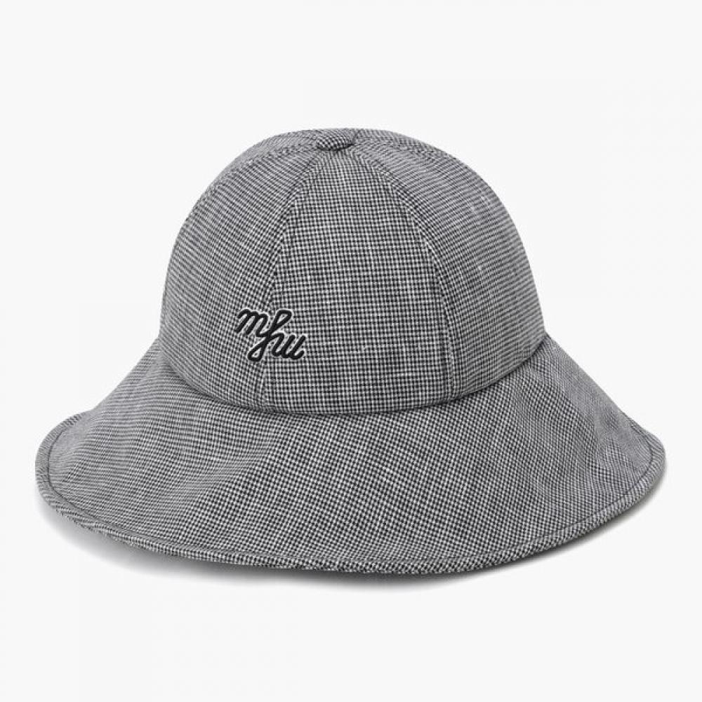MunSingwear Women S SeerSucker Bonnet Hat Black Mr222lcp54