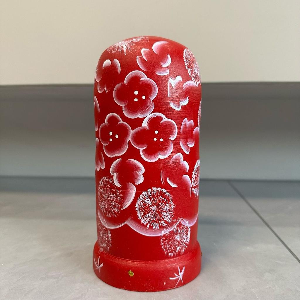 Matryoshka Doll Handmade Doll 10-layer Red Heart Children's Toy Gift Birthday Gift Ornament