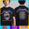 Metallica M72 2025 Tour Totenkopf Beidseitig S-4XL Rock Fan Geschenk Unisex T-Shirt