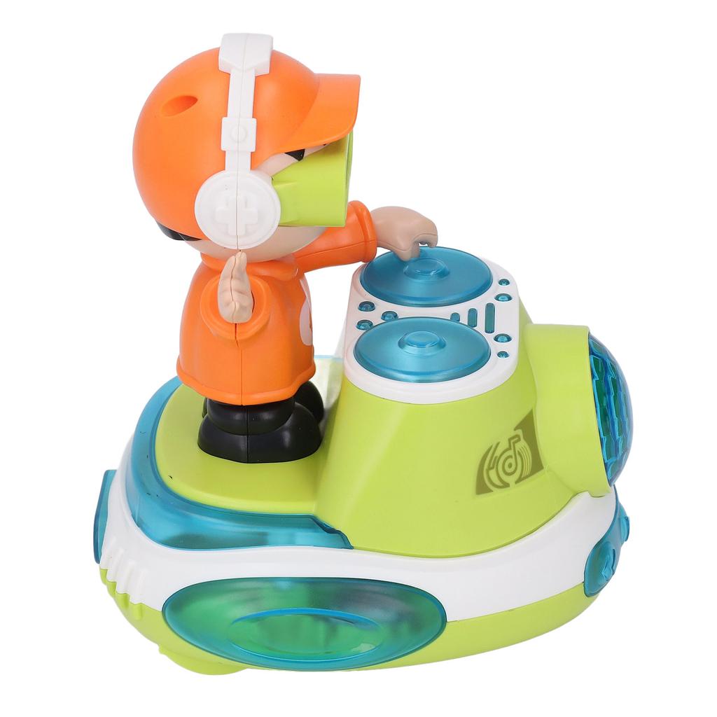 DJ Bouncing   Rock Boy Dancing Toy with Music Flashing Light   Wheel Automatic Movement Robot Toy Car for Toddlers