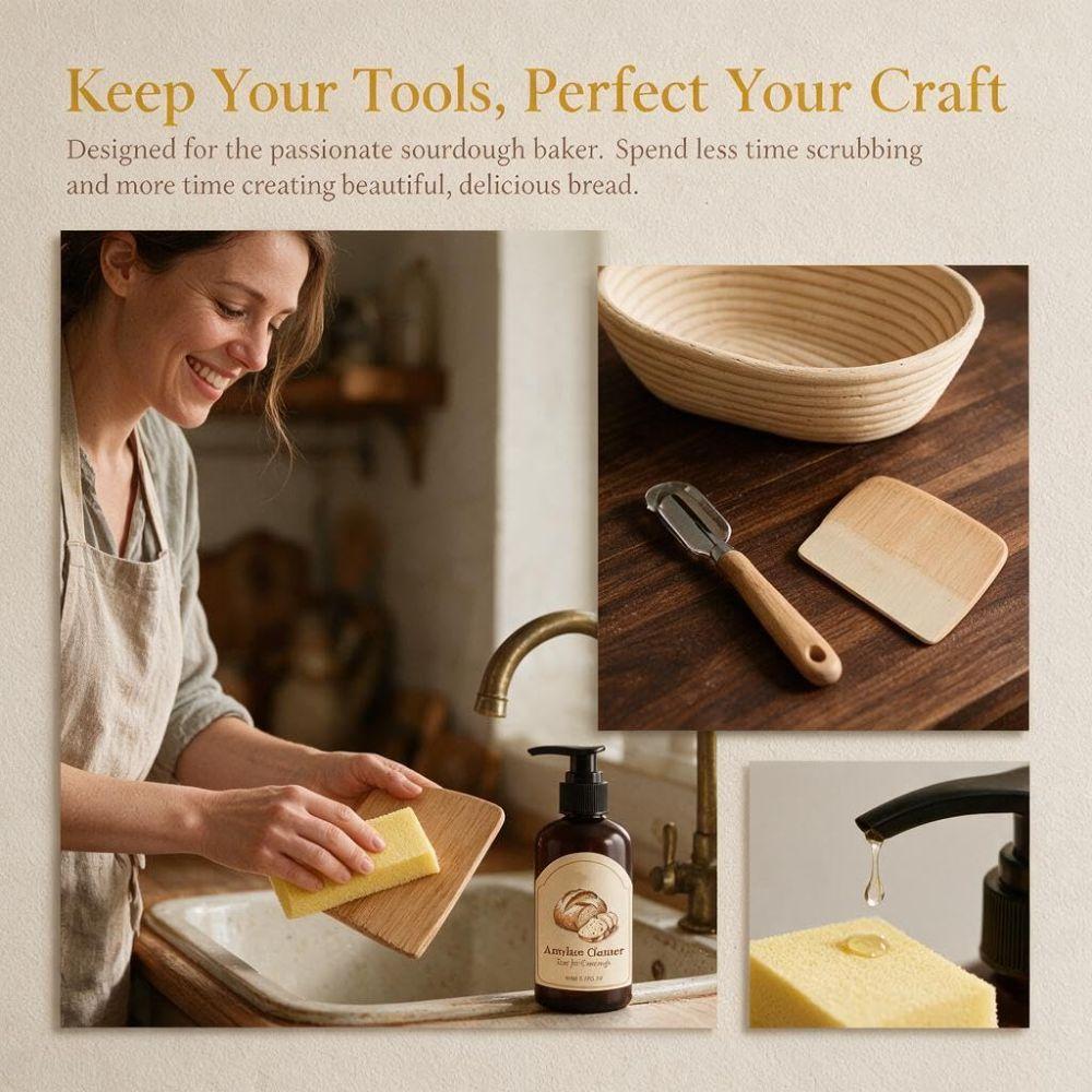 Fast Acting Dough Dissolving Agent Dough Residue Remove Kitchen Cleaning Detergent  for Kitchen