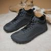 Warm Snow Boots Fashion High-top Winter Walking Shoes Men Women Plush Warm Cotton Shoes Non-slip Outdoor Hiking Sneakers