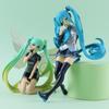 Hatsune Miku Racing Butterfly Figure Toy Model Statues Home Car Decor Kid Gifs