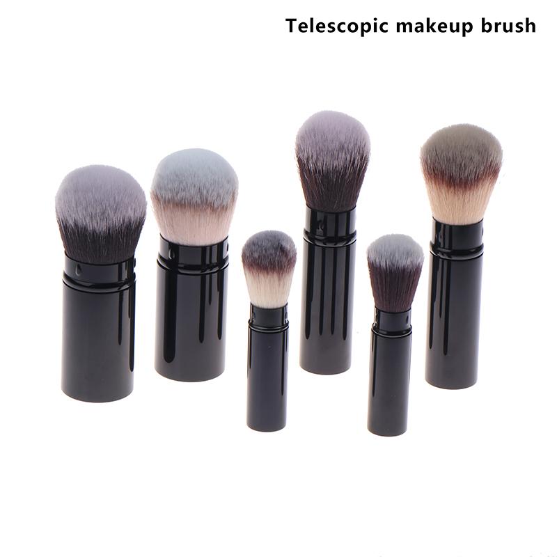 1Pcs Retractable Makeup Brushes Soft Fluffy Powder Foundation Blending Blush Face Kabuki Cosmetics Brush Make Up Acceessories