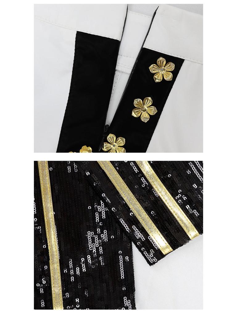 Kpop Demon Hunter Girl Group Cosplay Set - Rumi, Zoey, Mila White Stage Outfits