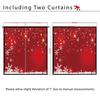 Custom Christmas Gnome Blackout Curtains: High Precision, Sun Protection, Thickened Polyester