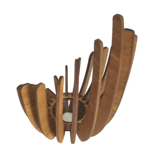 Tealight Candle Holder Wood Tea Light Candle Holder Rustic Votive Candle Holder
