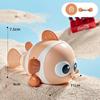 Infant & Toddler Wind-up Caterpillar and Clownfish Rocking Toy - Educational Baby Toy