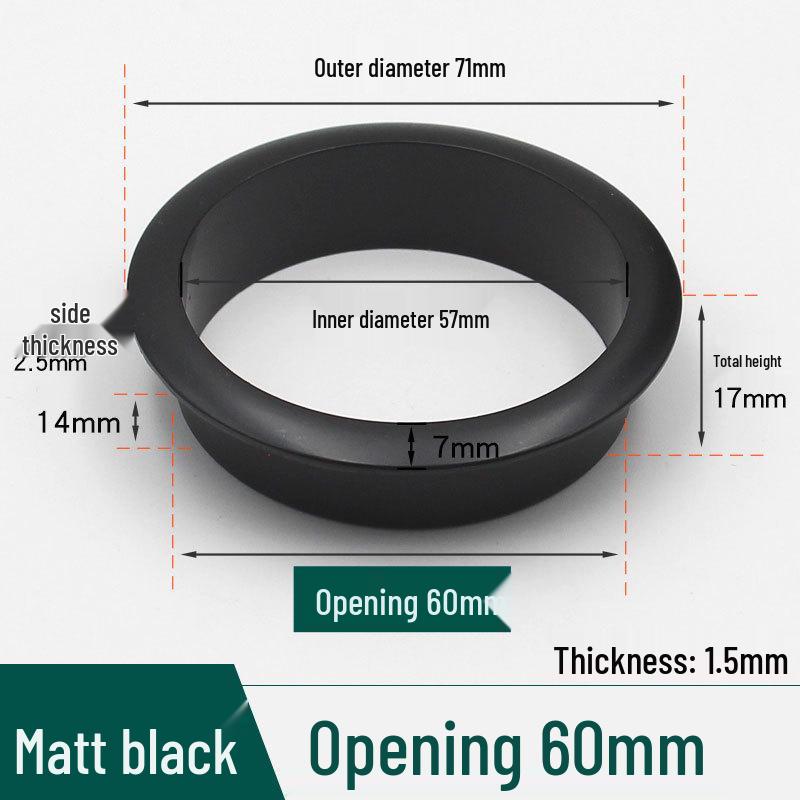 Round Cable Grommet: Desk Cable Organizer & Ventilation Cover