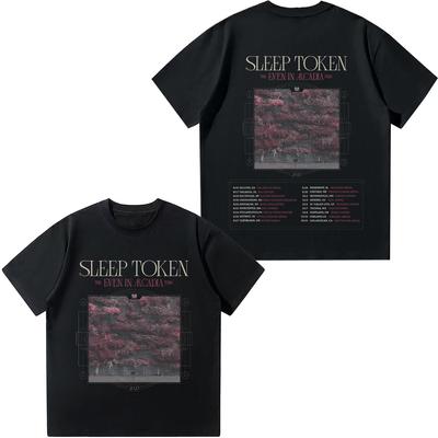 Sleep Token Even In Rcadia Tour T-shirt Metal Band Cotton Tee Unisex Men's Women Fans Essential Short Sleeve Top Fashion Tshirts