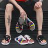 2025 Handmade Breathable Beach Sandals Men's Braided Colour Outdoor Slippers Anti-Slip Sole Summer Casual Shoes Euro 38-45