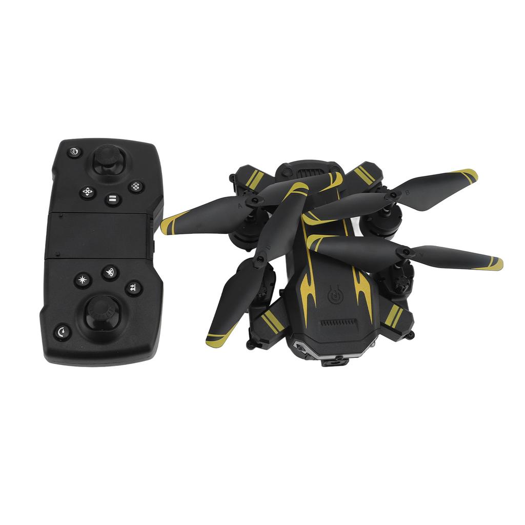 Drone with Dual Camera HD Obstacle Avoidance Intelligent Hover Hollow Cup Motor WiFi Foldable RC Drone for Adults