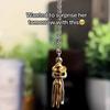New Personality Fashion Couple Hug Slippable Pendant Necklace for Women Men Charm Collar Jewelry Creativity Anniversary Gift