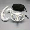 Professional Wet Low Volume Freediving Mask, Tempered Glass Dive Mask, J-Type Diving Mask, Snorkel Set, Diving, Swimming, Snorkeling, Mask