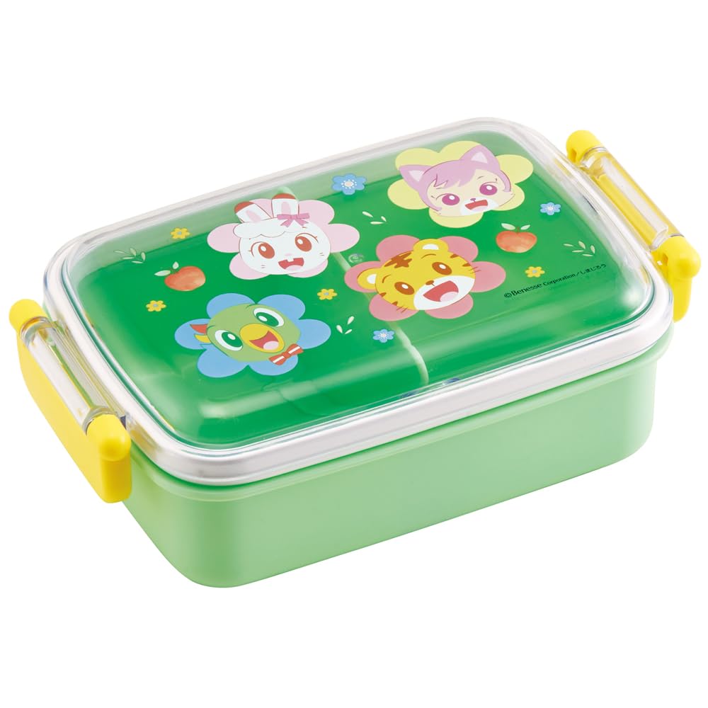 Skater Bento Shimajiro 23 for Made in Japan Box, 450ml, Design, Antibacterial, Children, (RBF3ANAG-A)